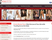 Tablet Screenshot of prettywomentours.com